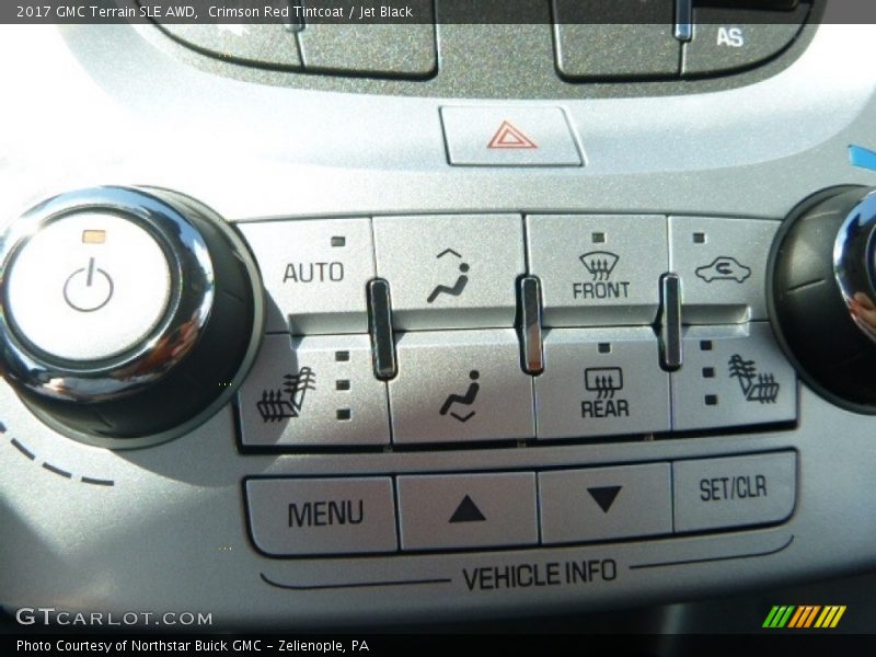 Crimson Red Tintcoat / Jet Black 2017 GMC Terrain SLE AWD
