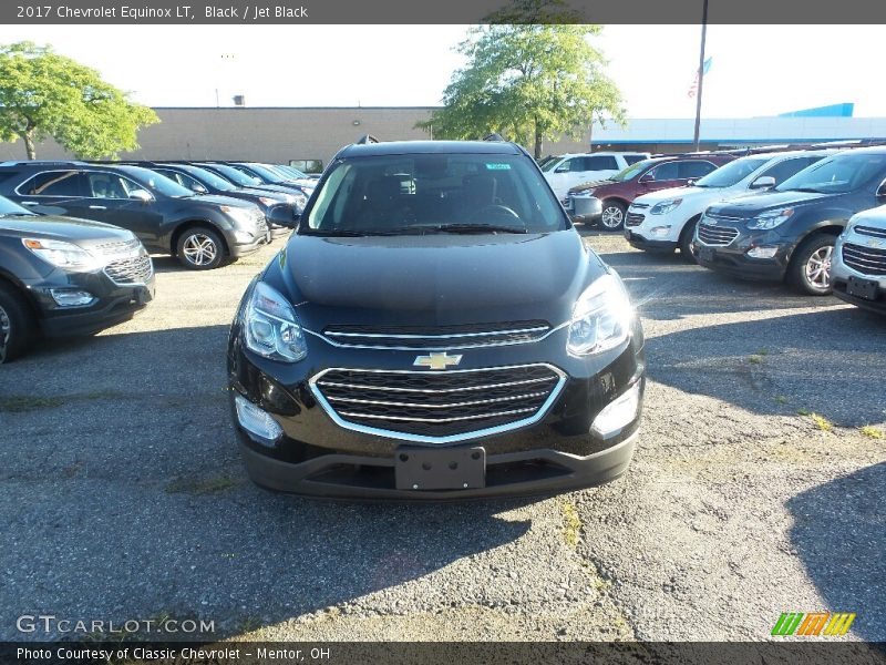 Black / Jet Black 2017 Chevrolet Equinox LT
