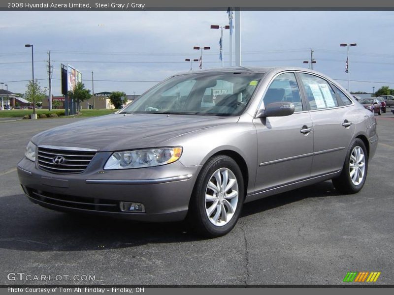 Steel Gray / Gray 2008 Hyundai Azera Limited