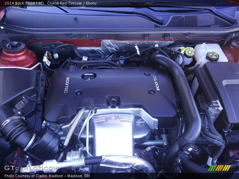 Crystal Red Tintcoat / Ebony 2014 Buick Regal FWD