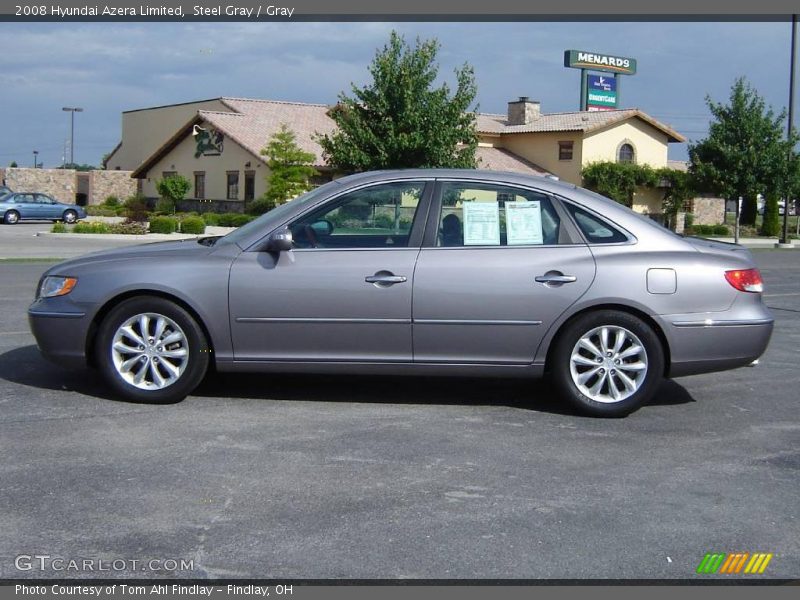 Steel Gray / Gray 2008 Hyundai Azera Limited