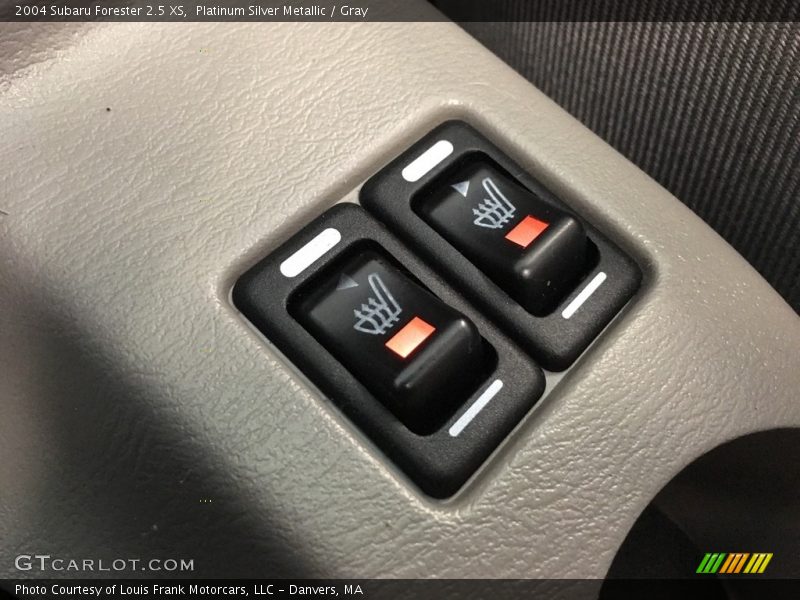 Platinum Silver Metallic / Gray 2004 Subaru Forester 2.5 XS