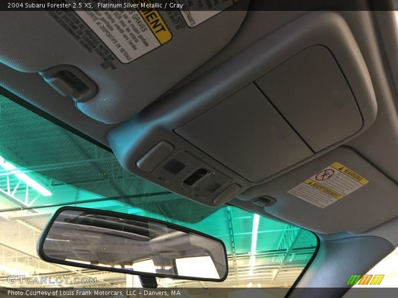 Platinum Silver Metallic / Gray 2004 Subaru Forester 2.5 XS
