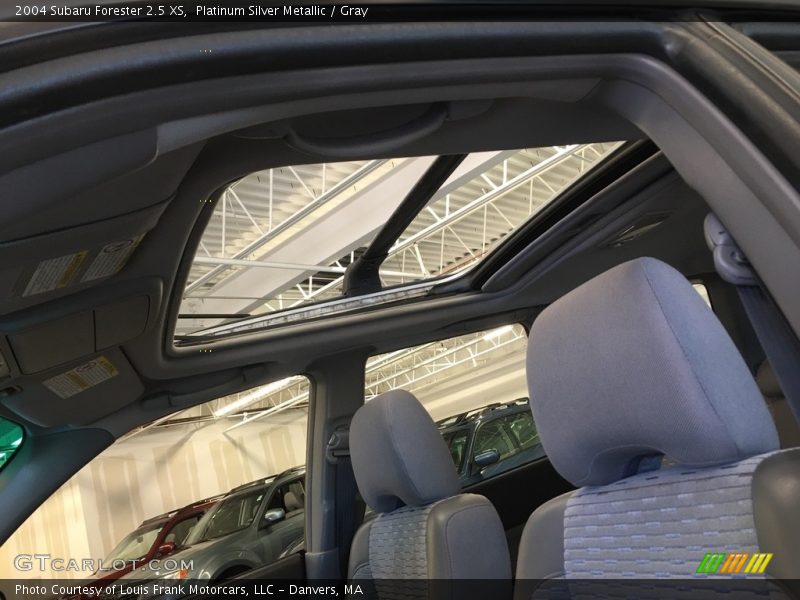 Platinum Silver Metallic / Gray 2004 Subaru Forester 2.5 XS