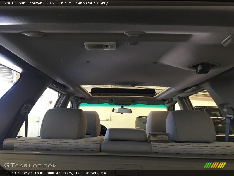 Platinum Silver Metallic / Gray 2004 Subaru Forester 2.5 XS