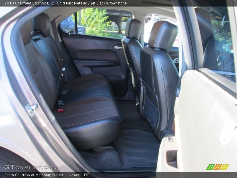 Gold Mist Metallic / Jet Black/Brownstone 2010 Chevrolet Equinox LTZ