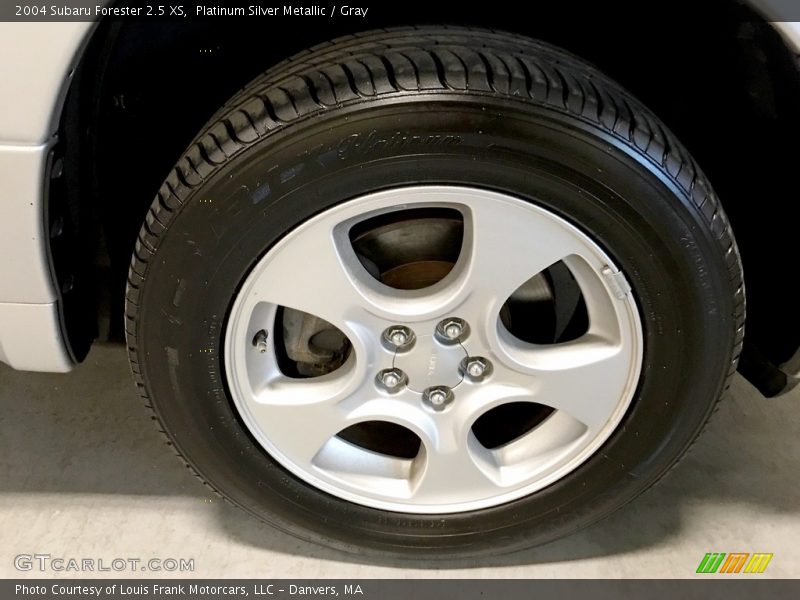 Platinum Silver Metallic / Gray 2004 Subaru Forester 2.5 XS
