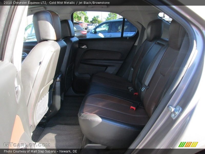Gold Mist Metallic / Jet Black/Brownstone 2010 Chevrolet Equinox LTZ
