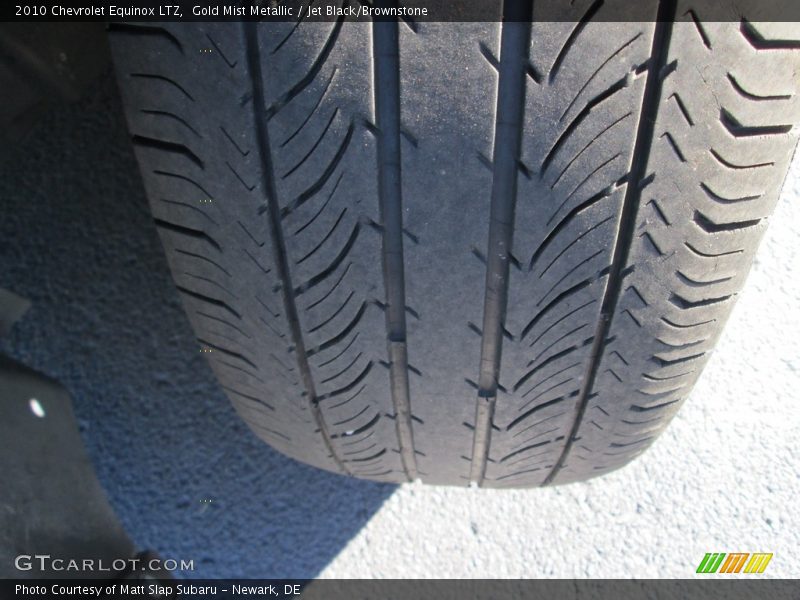 Gold Mist Metallic / Jet Black/Brownstone 2010 Chevrolet Equinox LTZ