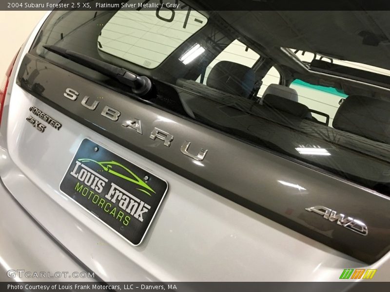 Platinum Silver Metallic / Gray 2004 Subaru Forester 2.5 XS
