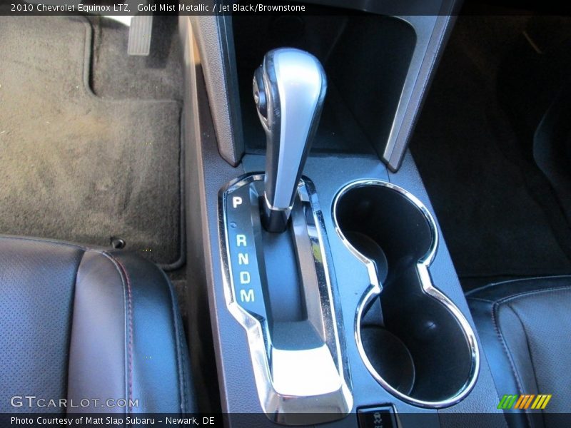 Gold Mist Metallic / Jet Black/Brownstone 2010 Chevrolet Equinox LTZ
