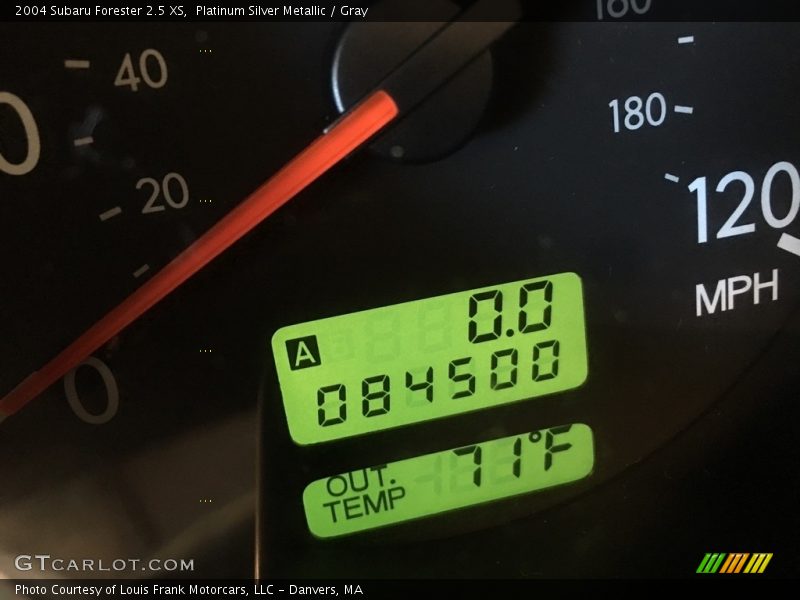 Platinum Silver Metallic / Gray 2004 Subaru Forester 2.5 XS