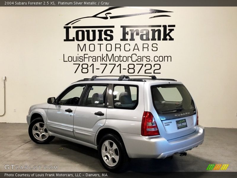 Platinum Silver Metallic / Gray 2004 Subaru Forester 2.5 XS