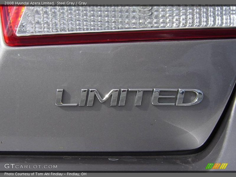 Steel Gray / Gray 2008 Hyundai Azera Limited