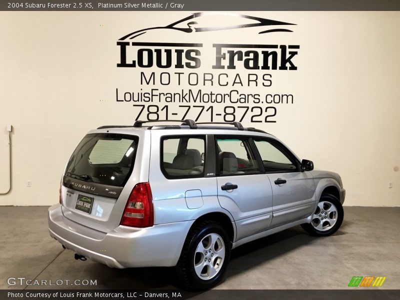 Platinum Silver Metallic / Gray 2004 Subaru Forester 2.5 XS