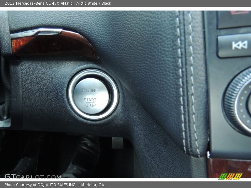 Arctic White / Black 2012 Mercedes-Benz GL 450 4Matic