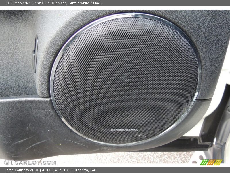 Arctic White / Black 2012 Mercedes-Benz GL 450 4Matic