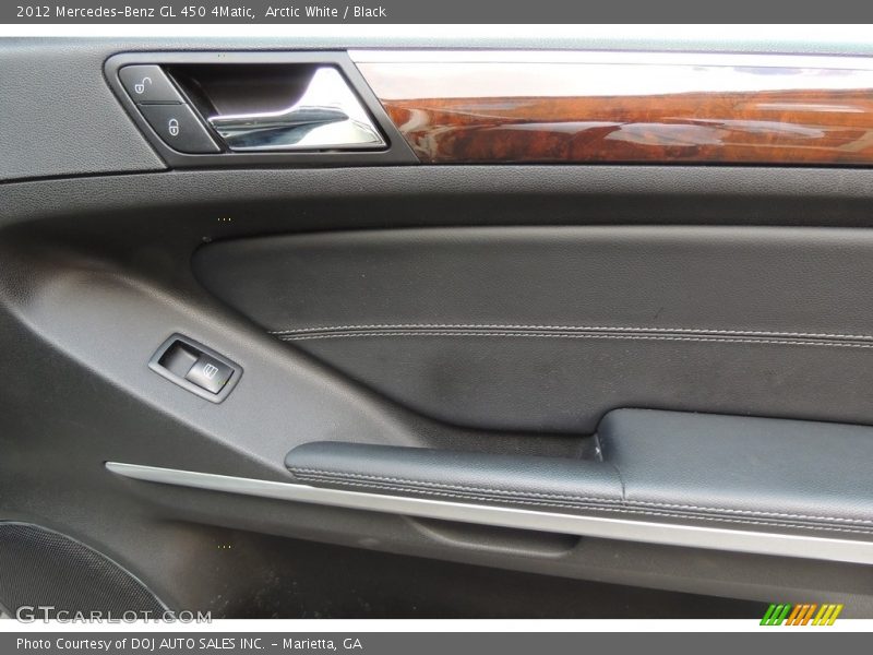 Arctic White / Black 2012 Mercedes-Benz GL 450 4Matic