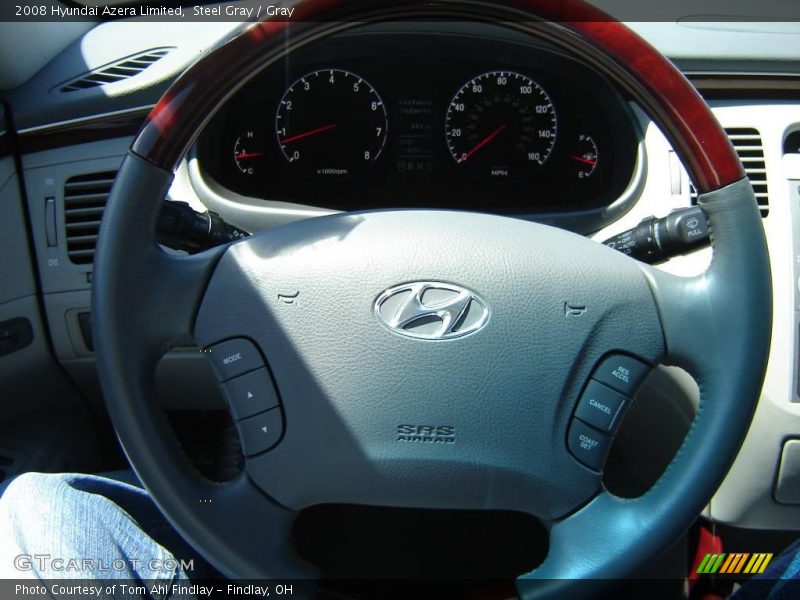 Steel Gray / Gray 2008 Hyundai Azera Limited