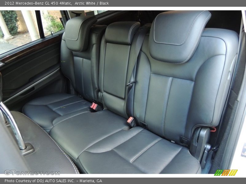 Arctic White / Black 2012 Mercedes-Benz GL 450 4Matic