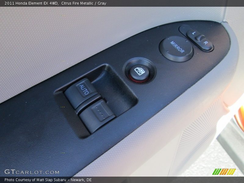 Citrus Fire Metallic / Gray 2011 Honda Element EX 4WD