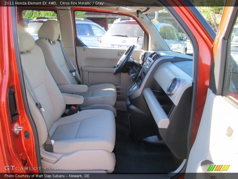 Citrus Fire Metallic / Gray 2011 Honda Element EX 4WD