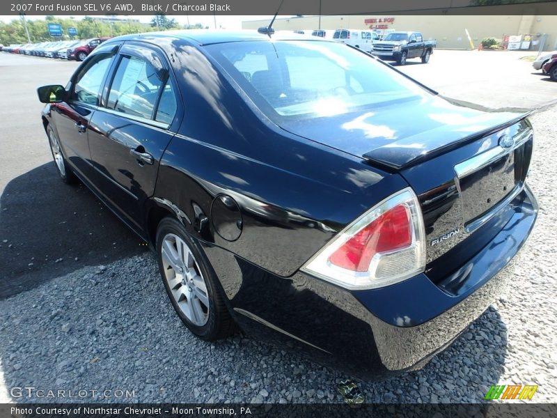 Black / Charcoal Black 2007 Ford Fusion SEL V6 AWD