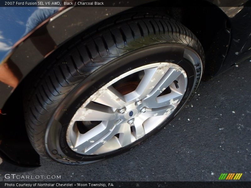 Black / Charcoal Black 2007 Ford Fusion SEL V6 AWD