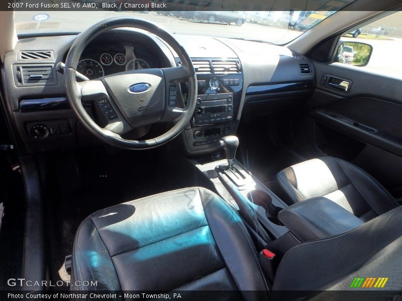 Black / Charcoal Black 2007 Ford Fusion SEL V6 AWD