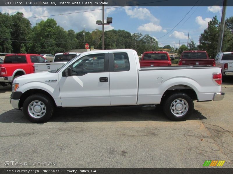 Oxford White / Medium Stone 2010 Ford F150 XL SuperCab