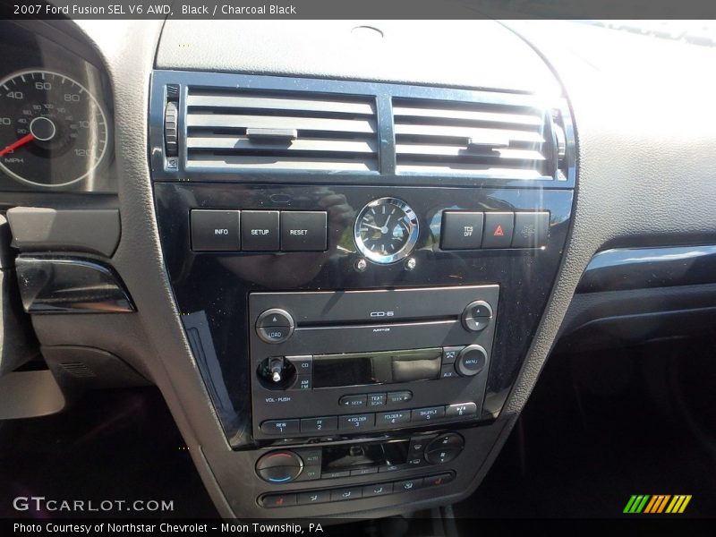 Black / Charcoal Black 2007 Ford Fusion SEL V6 AWD