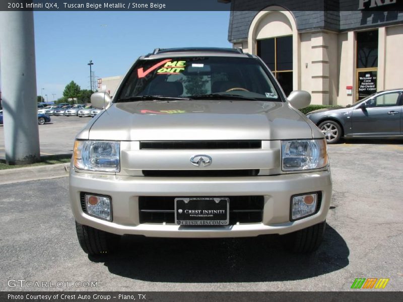 Tuscan Beige Metallic / Stone Beige 2001 Infiniti QX4
