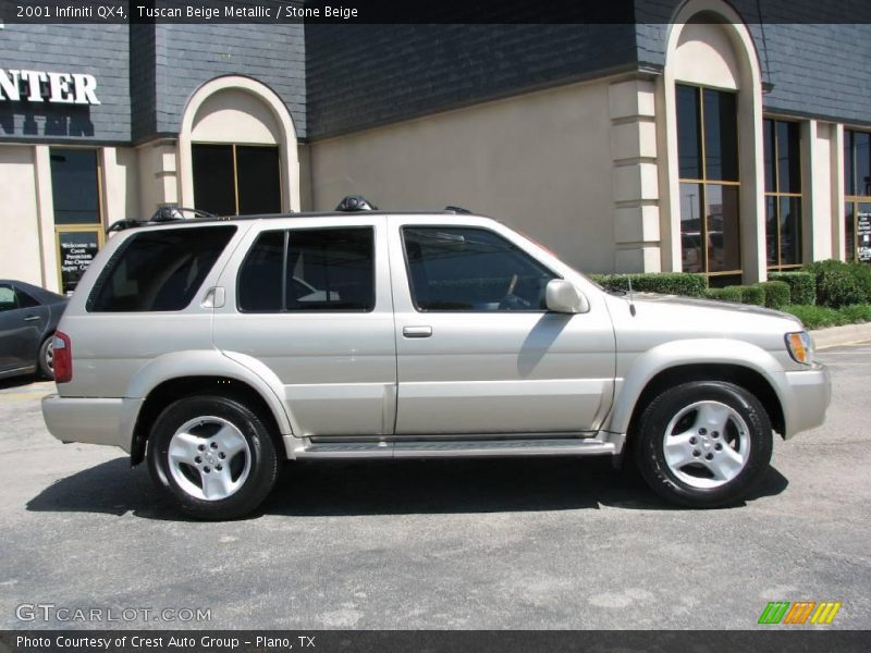 Tuscan Beige Metallic / Stone Beige 2001 Infiniti QX4