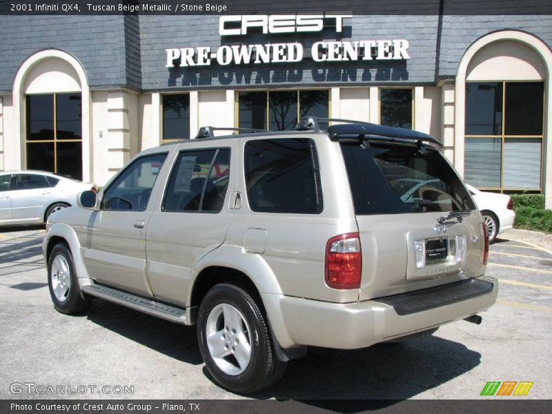 Tuscan Beige Metallic / Stone Beige 2001 Infiniti QX4