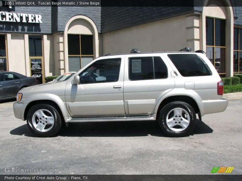 Tuscan Beige Metallic / Stone Beige 2001 Infiniti QX4