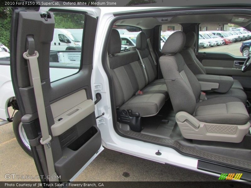 Oxford White / Medium Stone 2010 Ford F150 XL SuperCab