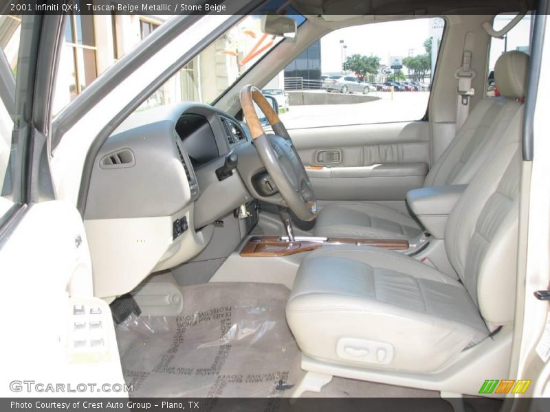 Tuscan Beige Metallic / Stone Beige 2001 Infiniti QX4