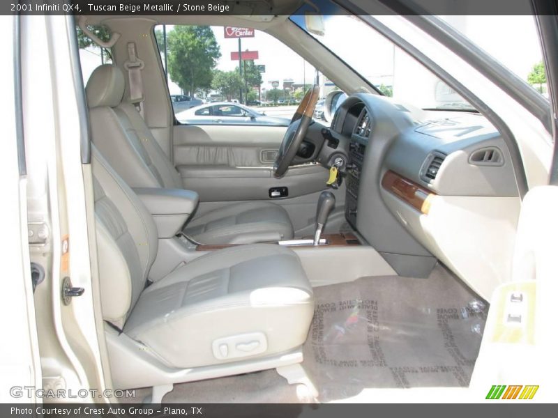 Tuscan Beige Metallic / Stone Beige 2001 Infiniti QX4