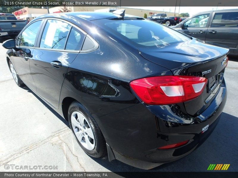 Mosaic Black Metallic / Jet Black 2016 Chevrolet Cruze LS Sedan