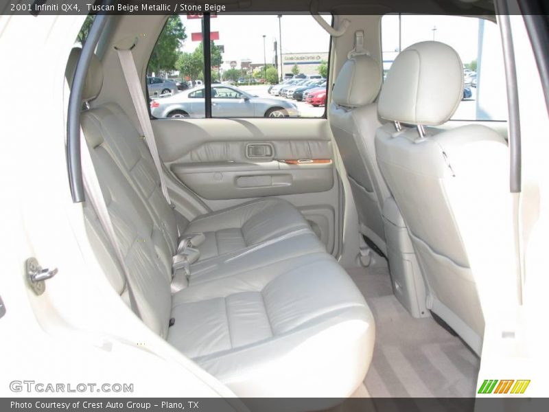 Tuscan Beige Metallic / Stone Beige 2001 Infiniti QX4