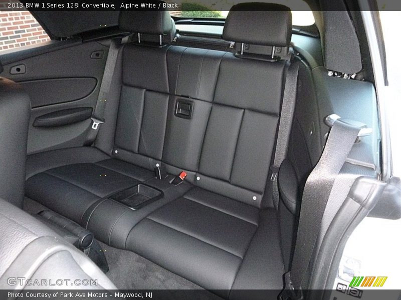 Alpine White / Black 2013 BMW 1 Series 128i Convertible