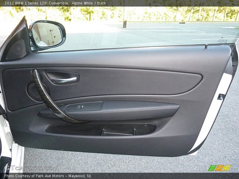 Alpine White / Black 2013 BMW 1 Series 128i Convertible