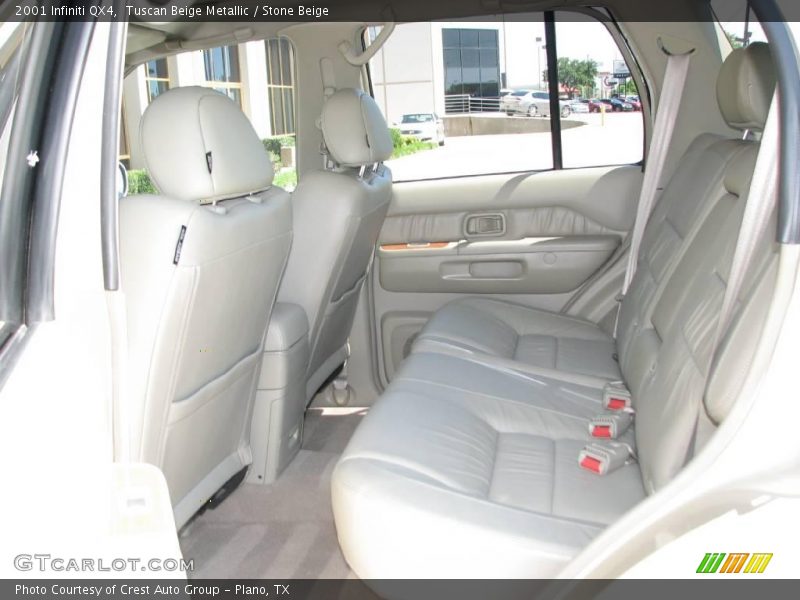 Tuscan Beige Metallic / Stone Beige 2001 Infiniti QX4