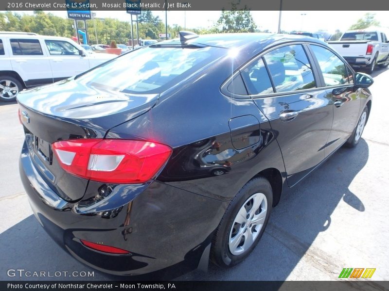 Mosaic Black Metallic / Jet Black 2016 Chevrolet Cruze LS Sedan