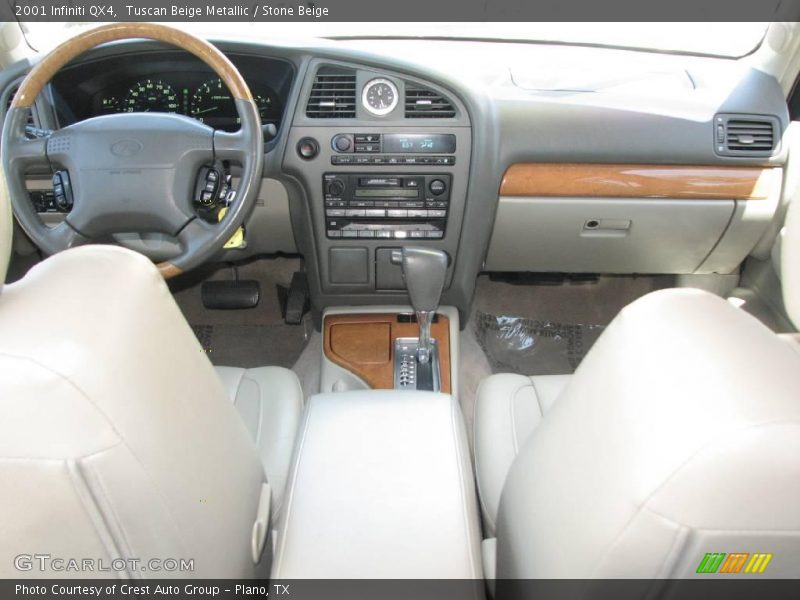 Tuscan Beige Metallic / Stone Beige 2001 Infiniti QX4
