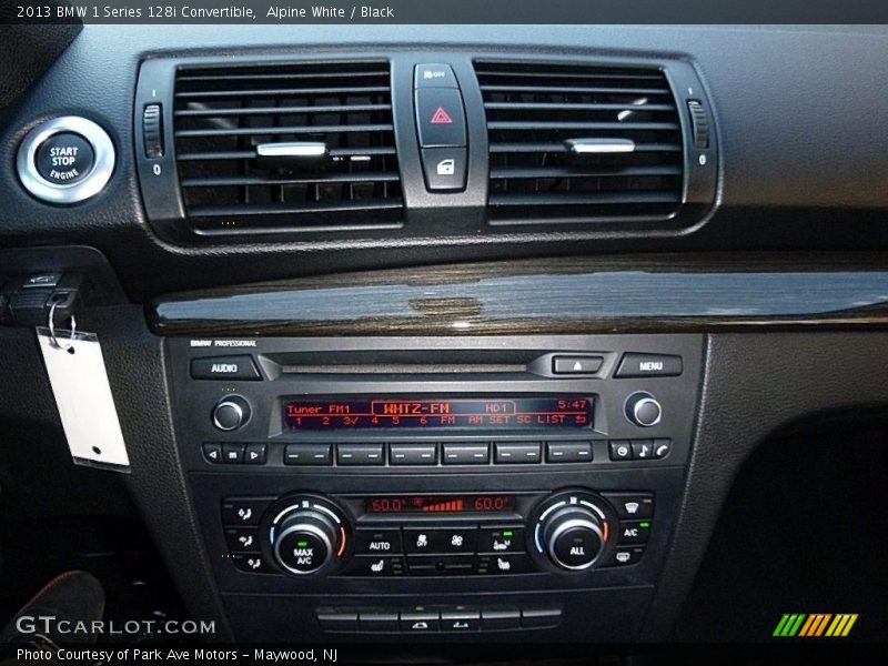 Alpine White / Black 2013 BMW 1 Series 128i Convertible