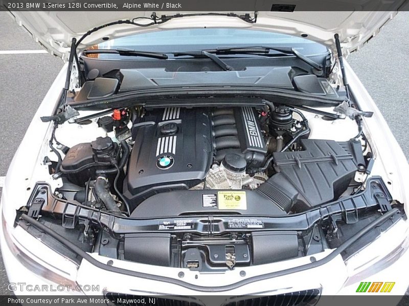 Alpine White / Black 2013 BMW 1 Series 128i Convertible