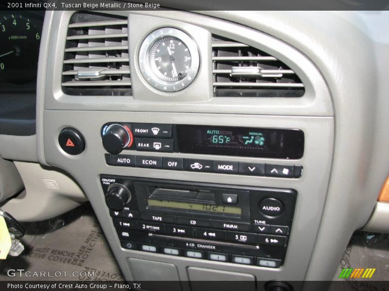 Tuscan Beige Metallic / Stone Beige 2001 Infiniti QX4