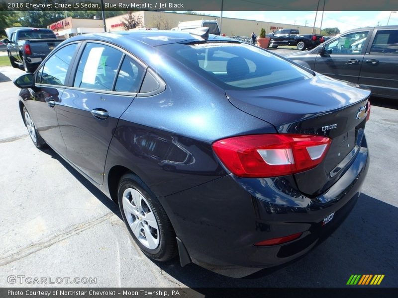 Blue Ray Metallic / Jet Black 2016 Chevrolet Cruze LS Sedan