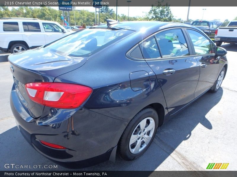 Blue Ray Metallic / Jet Black 2016 Chevrolet Cruze LS Sedan